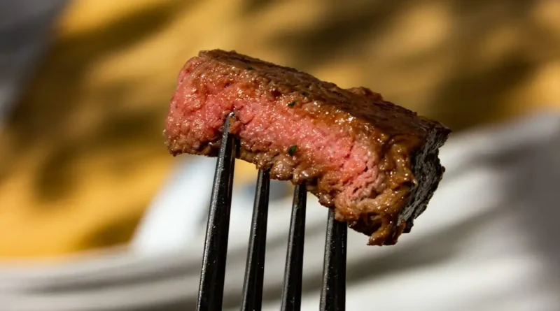 temperature for a medium-rare steak